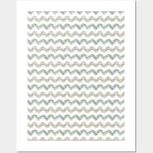 Sea Glass Stripe Posters and Art